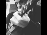 Instagram AntoineBecks Taking a little studio break to fuck around on this sweet-sounding guitar. This is how most of my new son